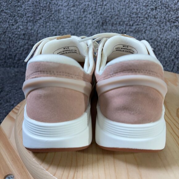 Kizik Brisbane Hands Free Sneakers Womens Size 6 Suede Amberlight Low Top Shoes - Picture 4 of 8